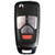Xhorse Xhorse 4 Button XNAU02EN Universal Flip Key - Audi Style - Wireless Xhorse Universal Remotes - Wireless