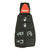 6 Button Replacement Button Pad for Chrysler / Dodge/ Jeep Fobik Keys IYZ-C01C, M3N5WY783X