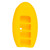 Keyless2Go Replacement Silicone Jacket Keyless Remote Cover for Nissan Smart Keys - Yellow Remote Protectors