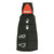 Keyless2Go 5 Button Replacement Pad-27 for Chrysler / Dodge/ Jeep Fobik Keys IYZ-C01C Keys & Remotes