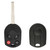 Keyless2Go Keyless2Go Remote Head Key Shell for Ford 164-R8046 164-R8126 - 4 Button - Old Style - HS Blade Our Brands