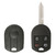 Keyless2Go Keyless2Go Remote Head Key Shell for Ford 164-R8073 - 4 Button - New Style - Standard Blade Shells