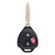 Keyless2Go Keyless2Go Toyota 3 Button Remote Key Replacement for HYQ12BBY with H Chip Keyless2Go