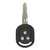 Original Chevrolet 3 Button Remote Head Key VQQRK960NAT 95960309 (Non-Transponder) - New OEM Hidden