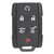 Original GMC 6-Button Remote M3N-32337100 13577767 - New OEM Keys & Remotes