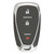 Keyless2Go KEYLESS2GO Chevrolet 3-Button Smart Key HYQ4AA 13529665 315 MHz, Premium Aftermarket Our Automotive Brands