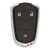 Keyless2Go Cadillac 3 Button Smart Key HYQ2AB 13580797 315 MHz, Premium Aftermarket