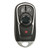 Keyless2Go KEYLESS2GO Buick 4-Button Smart Key HYQ4AA 13506665 315 MHz, Premium Aftermarket Aftermarket