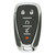 Keyless2Go KEYLESS2GO Chevrolet 5-Button Smart Key HYQ4EA 13529636 433 MHz, Premium Aftermarket Our Brands