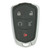 Keyless2Go KEYLESS2GO Cadillac 5-Button Smart Key HYQ2EB 13510245 433 MHz, Premium Aftermarket Keyless2Go