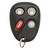 Original GMC 4-Button Remote MYT3X6898B 15772900 - New OEM Our Brands