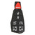 Keyless2Go 7 Button Replacement Pad for Chrysler / Dodge/ Jeep Fobik Keys IYZ-C01C Our Automotive Brands