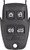 ilco Ilco IRKEH Modular Remote Keyless Entry Head Without Transponder Universal Remotes & Blades
