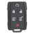 Original Chevrolet 6-Button Remote M3N-32337100 13577766 - New OEM Our Automotive Brands