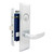 MARKS 9NY96A Mortise Lever Lockset New Yorker - Entrance - Satin Chrome - Right Hand
