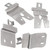 SLICK LOCKS SLICK LOCKS (GM-FVK-1) GM Express / Savanna 1997+ Blade Bracket Kit - Side & Rear Hinged Doors Shop Automotive