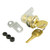 Compx C8053 Disc Tumbler Cam Lock 1-3/16" C415A Keyed Alike, 3 Bright Brass