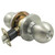 TELL TELL PRO LINE K2053 Grade 2 Cylindrical Door Knob - KA4 - 2-3/8 - Entry - Stainless Steel 32D Shop Hardware