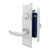 Marks USA MARKS 9NY96A Mortise Lever Lockset New Yorker - Vestibule - Satin Chrome - Left Hand Marks USA