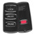 Keyless2Go Mitsubishi 4-Button Remote E4EG8D-522M-A MR587979 Keyless2Go Mitsubishi 4-Button Remote E4EG8D-522M-A MR587979