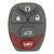 Keyless2Go 5 Button Replacement Pad for GM FCC ID: OUC60270 / OUC60221 - PAD-3 Shells
