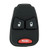 Keyless2Go Replacement 3 Button Pad for Dodge Chrysler Jeep Keyless2Go