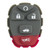 Keyless2Go Replacement 5 Button Pad GM KOBGT04A Keyless2Go
