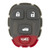 Keyless2Go Replacement 4 Button Pad for GM KOBGT04A Our Brands