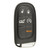 Keyless2Go KEYLESS2GO Jeep 5-Button Smart Key GQ4-54T 68141580AG 433 MHz, Premium Aftermarket Our Automotive Brands