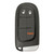 Keyless2Go Jeep 3 Button Smart Key GQ4-54T, 68105087AJ, 433 MHz - Premium Aftermarket