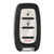 Keyless2Go KEYLESS2GO Chrysler 3-Button Smart Key M3N-97395900 68217827AC 433 MHz, Premium Aftermarket Keyless2Go