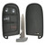 Keyless2Go Keyless2Go 4 Button Shell For Smart Proximity Remote Key Dodge Chrysler M3N-40821302 Our Automotive Brands