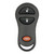 Keyless2Go KEYLESS2GO Chrysler Dodge 3-Button Remote GQ43VT17T 004686481 Keys & Remotes