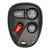 Keyless2Go Buick Cadillac Chevrolet 4-Button Remote KOBLEAR1XT 15043458