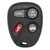 Keyless2Go KEYLESS2GO Buick Cadillac Chevrolet 4-Button Remote KOBLEAR1XT 10443537 Remotes