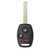 Keyless2Go Remote Key Combo 3 Button Replacement for Honda OUCG8D-380H-A (46 Chip), HON-KH3-033-AFB-ZZZZ-001
