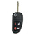 Keyless2Go Keyless2Go Flip Key Remote Car Fob Replacement for Jaguar NHVWB1U241 Our Brands