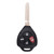 Keyless2Go Keyless2Go 4 Button Remote Head Key Replacement for Toyota HYQ12BBY / 89070-06231 / G Chip Keys & Remotes