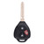 Keyless2Go Keyless2Go 3 Button Remote Key Replacement for Toyota MOZB41TG / 89070-21180 / G Chip Keys & Remotes