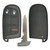 Keyless2Go Keyless2Go 3 Button Shell For Dodge Jeep Smart Proximity Remote Key M3N-40821302 Keys & Remotes