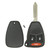Keyless2Go Keyless2Go 3 Button Remote Key Shell for Chrysler Jeep Dodge KOBDT04A - BIG BUTTONS Our Automotive Brands