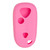 Keyless2Go Replacement Silicone Jacket Keyless Remote Cover ACURL13 for Acura 4 Button Remote FCC ID : E4EG8D-444H-A - Pink Shop Automotive