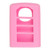 Keyless2Go Replacement Silicone Jacket Keyless Remote Cover ACURL34 for Acura 4 Button Smart Key FCC ID: M3N5WY8145 - Pink Keyless2Go