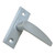 ilco ILCO Storefront Lever Handle 456 Series - Straight - RH - Aluminum Our Brands