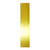 DON-JO DON-JO 70 Push Plate-Brass Shop Hardware