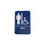 DON-JO DON-JO HS-9070-01 Men Ada Sign Door Accessories