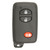 Keyless2Go Keyless2Go 3 Button Proximity Remote Smart Key Replacement for Toyota HYQ14AAB (E-Board 3370) / HYQ14AEM (GNE 6601) - 1-PACK Keys & Remotes