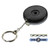 Lucky Line Lucky Line Key Reel Key Bak Slip On BLACK - 1 Pcs - Carded Key Tags, Chains & Rings