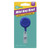 Lucky Line Lucky Line MINI KEY REEL CLIP ON BLUE - 1 Pcs - Carded Keys & Accessories