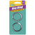 Lucky Line Lucky Line 1-1/8 Inch Split Key Rings Nickel-Plated - 2 Pcs - Carded Our Hardware Brands